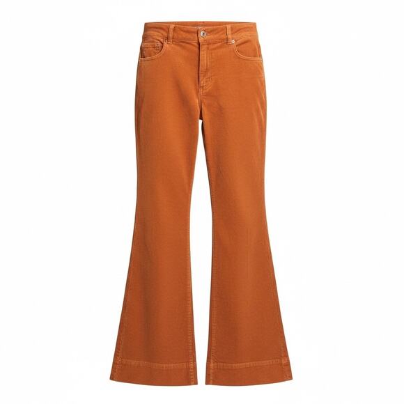 ALICE + OLIVIA JEANS Pants - Alice + Olivia Beautiful High Rise Corduroy Bell Camel 31